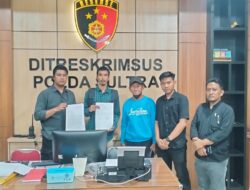 Upah Pekerja Tak Kunjung Dibayar, KSBSI Kendari Laporkan CV Langit Bumi Perkasa Ke Polda Sultra