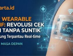 Selamat Tinggal Jarum Suntik: Era Wearable Biosensor 2026, Monitor Kesehatan Kini Cukup Lewat “Plester” Pintar