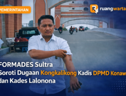 FORMADES Sultra Soroti Dugaan Kongkalikong Kadis DPMD Konawe dan Kades Lalonona