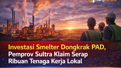 Investasi Smelter Dongkrak PAD, Pemprov Sultra Klaim Serap Ribuan Tenaga Kerja Lokal