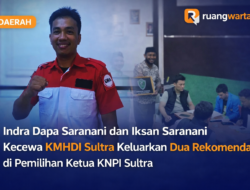 Indra Dapa Saranani dan Iksan Saranani Kecewa KMHDI Sultra Keluarkan Dua Rekomendasi di Pemilihan Ketua KNPI Sultra