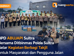 BPD ABUJAPI Sultra Bersama Ditbinmas Polda Sultra Gelar Kegiatan Berbagi Takjil untuk Masyarakat dan Pengguna Jalan