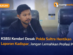 KSBSI Kendari Desak Polda Sultra Hentikan Laporan Kadispar, Jangan Lemahkan Profesi Pers