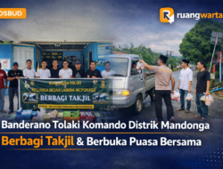Banderano Tolaki Komando Distrik Mandonga Berbagi Takjil & Berbuka Puasa Bersama