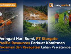 Peringati Hari Bumi, PT Stargate Pasific Resources Perkuat Komitmen Reklamasi dan Revegetasi Lahan Pascatambang