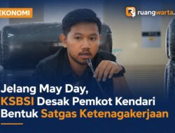 Jelang May Day, KSBSI Desak Pemkot Kendari Bentuk Satgas Ketenagakerjaan
