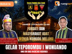 Sambut Tahun Baru Islam, FORDATI dan Masyarakat Adat Gelar Teporombu I Wonuando