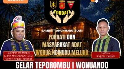 Sambut Tahun Baru Islam, FORDATI dan Masyarakat Adat Gelar Teporombu I Wonuando