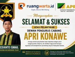 Ponggawa Aha Banderano Tolaki Ucapkan Selamat atas Pelantikan DPC APRI Konawe