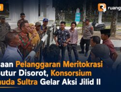 Dugaan Pelanggaran Meritokrasi di Butur Disorot, Konsorsium Pemuda Sultra Gelar Aksi Jilid II
