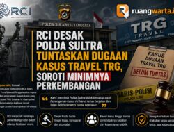 RCI Desak Polda Sultra Tuntaskan Dugaan Kasus Travel TRG, Soroti Minimnya Perkembangan