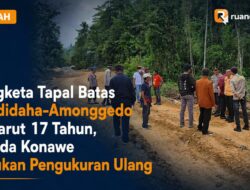 Sengketa Tapal Batas Pondidaha–Amonggedo Berlarut 17 Tahun, Pemda Konawe Lakukan Pengukuran Ulang