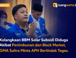 Kelangkaan BBM Solar Subsidi Diduga Akibat Penimbunan dan Black Market, GMA Sultra Minta APH Bertindak Tegas.