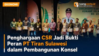 Penghargaan CSR Jadi Bukti Peran PT Tiran Sulawesi dalam Pembangunan Konsel