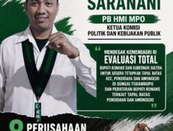 PB HMI MPO Soroti Tapal Batas dan Aktivitas Tambang di Wilayah Adat Pondidaha