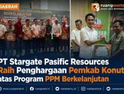 PT Stargate Pasific Resources Raih Penghargaan Pemkab Konut atas Program PPM Berkelanjutan