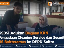 KSBSI Adukan Dugaan KKN Pengadaan Cleaning Service dan Security RS Bahteramas ke DPRD Sultra
