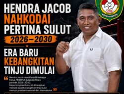 Hendra Jacob Nahkodai PERTINA Sulut 2026–2030, Era Baru Kebangkitan Tinju Dimulai