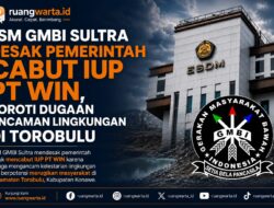 LSM GMBI Sultra Desak Pemerintah Cabut IUP PT WIN, Soroti Dugaan Ancaman Lingkungan di Torobulu