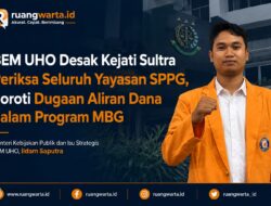 BEM UHO Desak Kejati Sultra Periksa Seluruh Yayasan SPPG, Soroti Dugaan Aliran Dana dalam Program MBG
