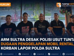 ARM Sultra Desak Polisi Usut Tuntas Dugaan Penggelapan Mobil Rental, Korban Lapor Polda Sultra