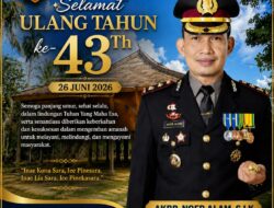 HUT ke-43 AKBP Noer Alam, FORDATI Apresiasi Kepemimpinan Humanis Kapolres Konawe
