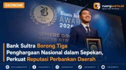 Bank Sultra Borong Tiga Penghargaan Nasional dalam Sepekan, Perkuat Reputasi Perbankan Daerah