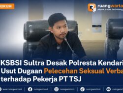 KSBSI Sultra Desak Polresta Kendari Usut Dugaan Pelecehan Seksual Verbal terhadap Pekerja PT TSJ