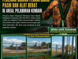 PB HMI MPO Pertanyakan Legalitas Dugaan Penampungan Pasir di Kawasan Pelabuhan Kendari