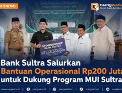Bank Sultra Salurkan Bantuan Operasional Rp200 Juta untuk Dukung Program MUI Sultra