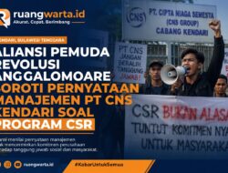 Aliansi Pemuda Revolusi Anggalomoare Soroti Pernyataan Manajemen PT CNS Kendari Soal Program CSR