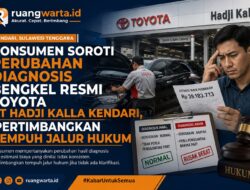 Konsumen Soroti Perubahan Diagnosis Bengkel Resmi Toyota PT Hadji Kalla Kendari, Pertimbangkan Tempuh Jalur Hukum