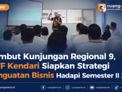 Sambut Kunjungan Regional 9, MTF Kendari Siapkan Strategi Penguatan Bisnis Hadapi Semester II 2026