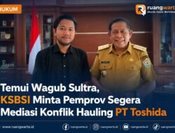 Temui Wagub Sultra, KSBSI Minta Pemprov Segera Mediasi Konflik Hauling PT Toshida