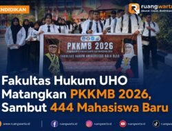 Fakultas Hukum UHO Matangkan PKKMB 2026, Sambut 444 Mahasiswa Baru