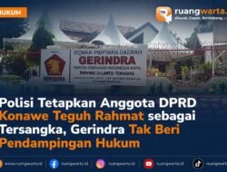 Polisi Tetapkan Anggota DPRD Konawe Teguh Rahmat sebagai Tersangka, Gerindra Tak Beri Pendampingan Hukum