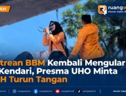 Antrean BBM Kembali Mengular di Kendari, Presma UHO Minta APH Turun Tangan